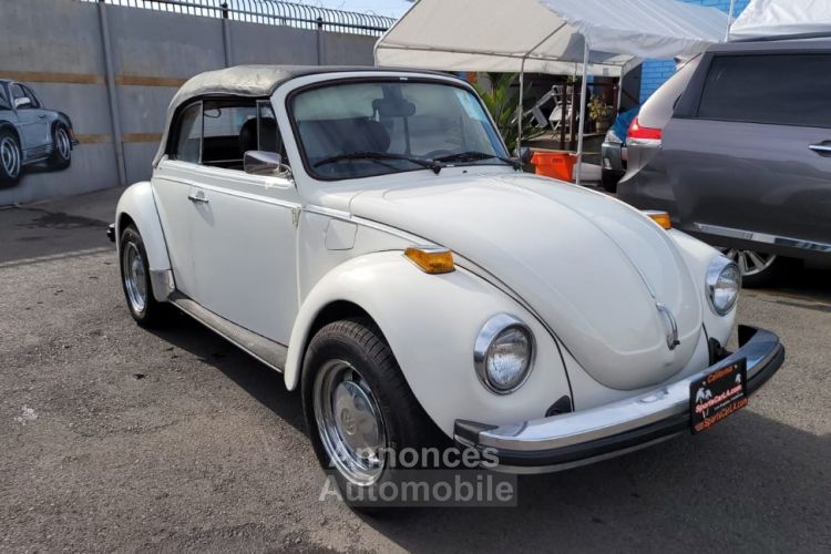 Volkswagen Coccinelle 1303 convertible blanche - <small></small> 24.500 € <small>TTC</small> - #15