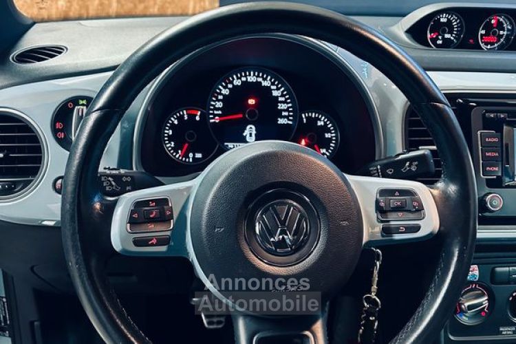 Volkswagen Coccinelle 1.6 TDI 105 VINTAGE Bleu Denim GARANTIE 12 MOIS - - <small></small> 13.990 € <small>TTC</small> - #4