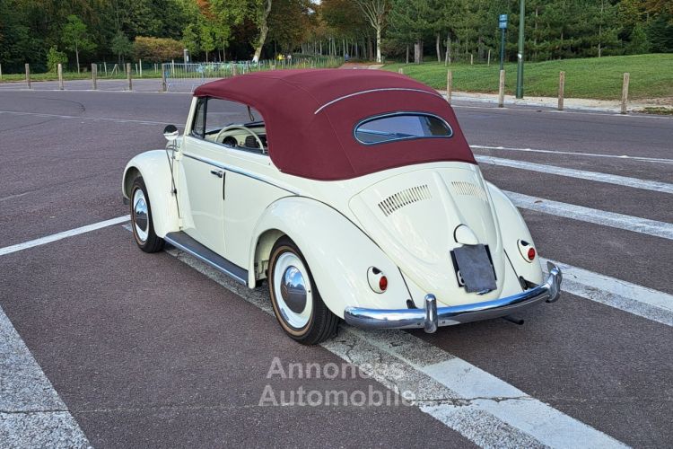 Volkswagen Coccinelle Ovale Cabriolet Karmann - <small></small> 60.000 € <small>TTC</small> - #7