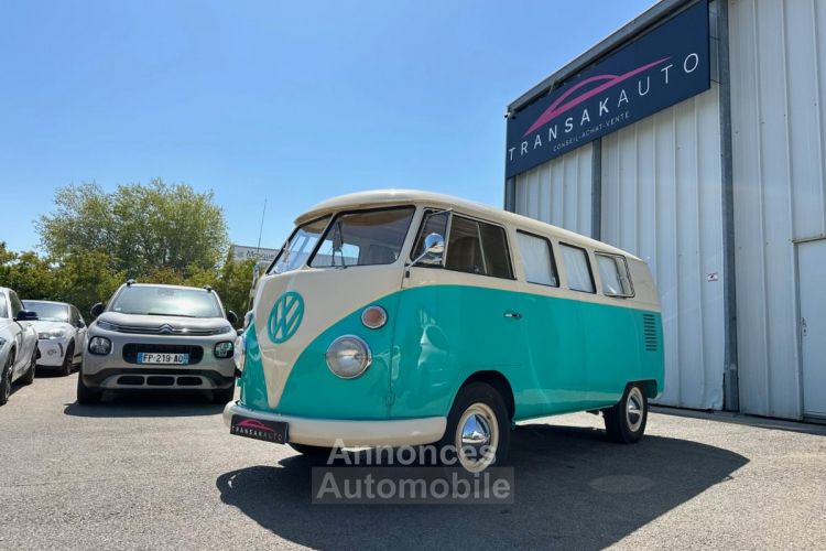 Volkswagen Combi SPLIT 1.6 ori. ALLEMAGNE de 1966 avec MOTEUR NEUF + CARAVANE ERIBA PUCK de 1975 - <small></small> 47.490 € <small>TTC</small> - #1