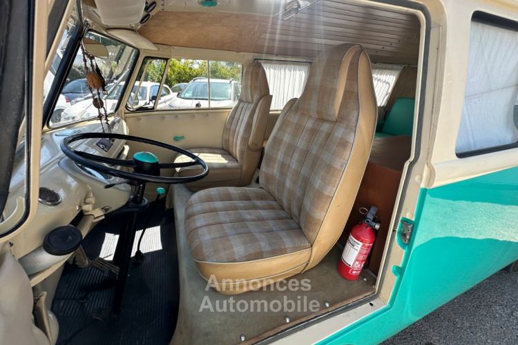 Volkswagen Combi SPLIT 1.6 ori. ALLEMAGNE de 1966 avec MOTEUR NEUF + CARAVANE ERIBA PUCK de 1975 - <small></small> 47.490 € <small>TTC</small> - #10