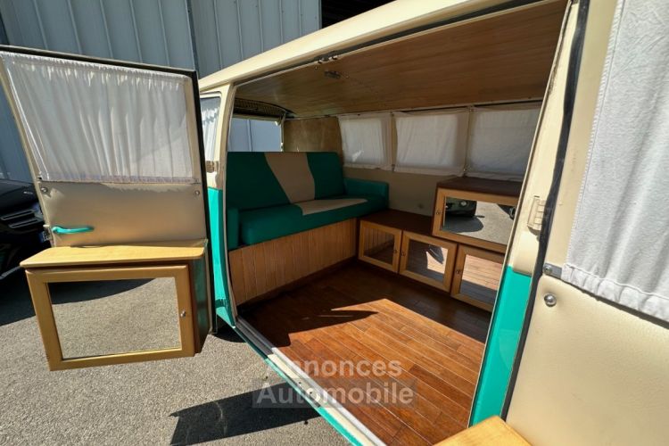 Volkswagen Combi SPLIT 1.6 ori. ALLEMAGNE de 1966 avec MOTEUR NEUF + CARAVANE ERIBA PUCK de 1975 - <small></small> 47.490 € <small>TTC</small> - #20