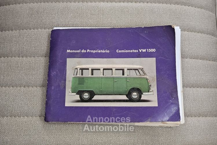 Volkswagen Combi T1 Samba 23 Fenêtres - <small></small> 47.500 € <small>TTC</small> - #41