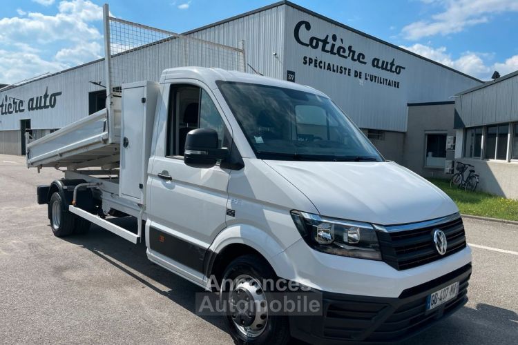 Volkswagen Crafter 28990 ht 2.0 177cv benne coffre bva - <small></small> 34.788 € <small>TTC</small> - #1