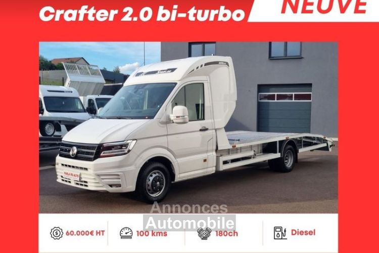 Volkswagen Crafter 2L TDi bi-turbo 180ch boîte automatique dépanneuse porte voiture - <small></small> 72.000 € <small>TTC</small> - #1