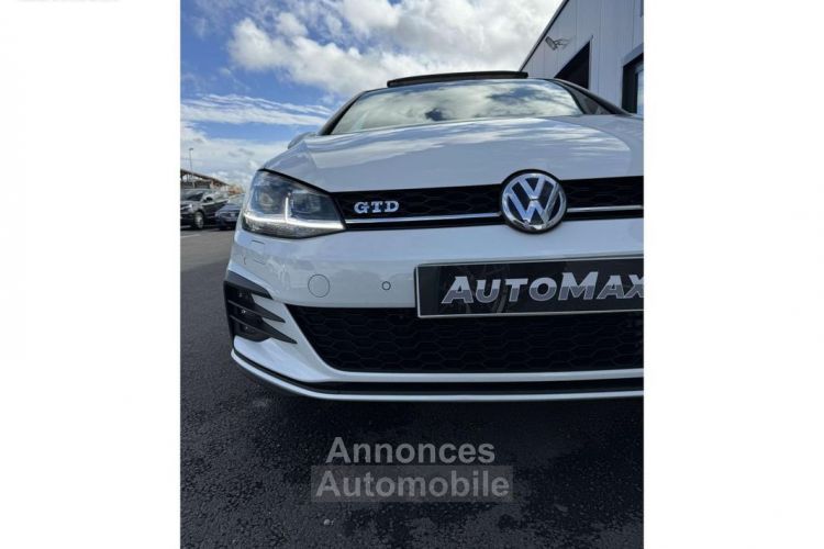 Volkswagen Golf 2.0 16V TDI CR BlueMotion 184 BV DSG 7 VII BERLINE GTD PHASE 2 - <small></small> 18.490 € <small>TTC</small> - #7