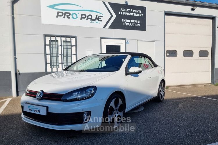 Volkswagen Golf 6 CAB GTI 2.0 TSI 210 CV / 2E MAIN / SUIVI COMPLET / 2013 / BVM6 / GTIE 12 MOIS - <small></small> 17.490 € <small>TTC</small> - #1