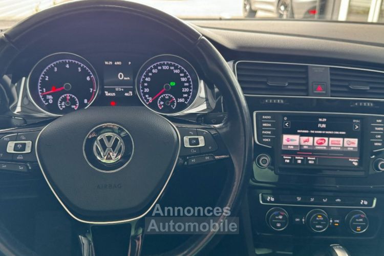 Volkswagen Golf 7 carat dsg7 5 portes regul adaptatif demarrage sans cle - <small></small> 15.490 € <small>TTC</small> - #10