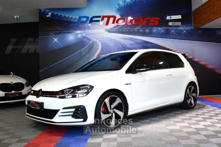 Volkswagen Golf 7 GTI Facelift 3 Portes 2.0 TSI 230 DSG GPS Virtual ACC Parc Assist Caméra Echappement Inox + Origine JA 18 PAS DE MALUS - <small></small> 23.490 € <small>TTC</small> - #1