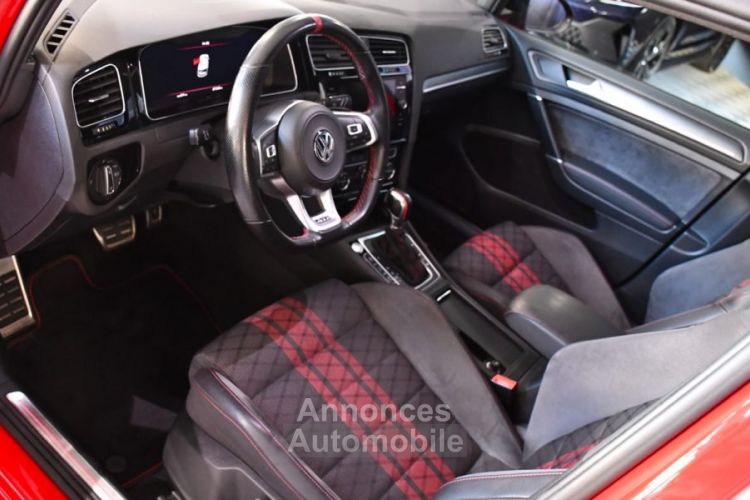 Volkswagen Golf 7 GTI TCR 2.0 TSI 290 DSG GPS Virtual Dynaudio DCC ACC Caméra AKRAPOVIC Front Ressort HR + Origine JA 19 - <small></small> 29.990 € <small>TTC</small> - #12