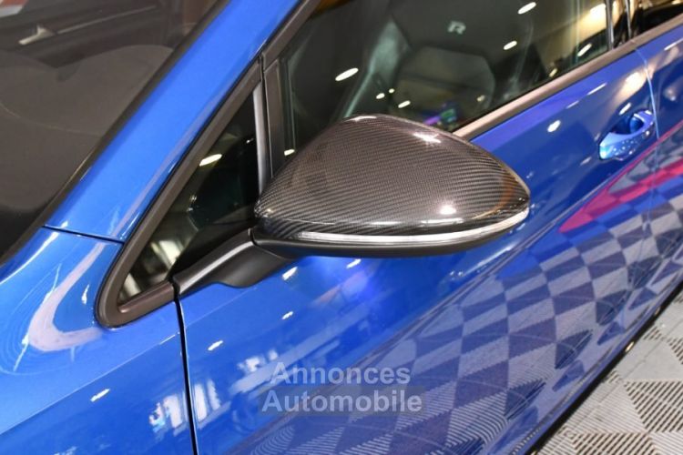 Volkswagen Golf 7 R Facelift 2.0 TSI 310 DSG 4Motion GPS Pro ACC DCC AKRAPOVIC TO Cuir Carbone Keyless Caméra JA 19 Bleu RAVEN - <small></small> 37.490 € <small>TTC</small> - #4