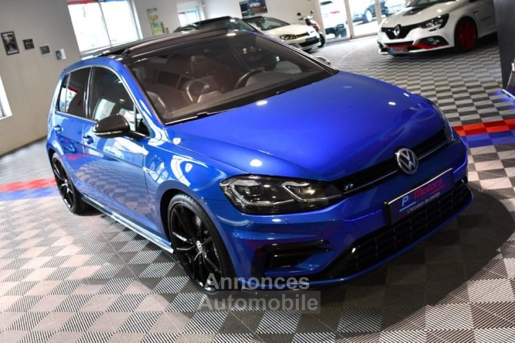 Volkswagen Golf 7 R Facelift 2.0 TSI 310 DSG 4Motion GPS Pro ACC DCC AKRAPOVIC TO Cuir Carbone Keyless Caméra JA 19 Bleu RAVEN - <small></small> 37.490 € <small>TTC</small> - #29