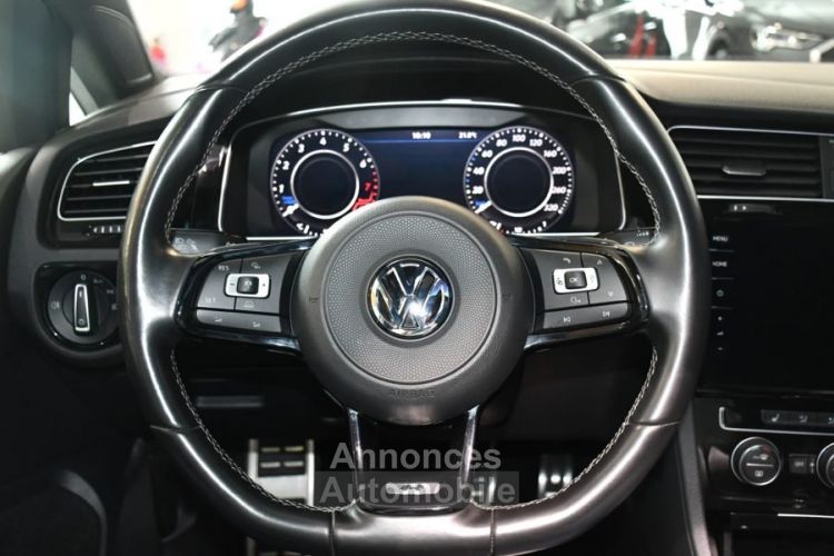 Volkswagen Golf 7 R Facelift 2.0 TSI 310 DSG 4Motion GPS Pro TO Virtual DCC ACC Car Play Keyless Cuir JA 19 Motec - <small></small> 32.990 € <small>TTC</small> - #18