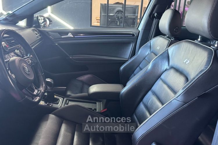 Volkswagen Golf 7 R Phase 2 310 ch 2.0 TSI 4 Motion ~ Sièges en cuir ~ Caméra de recul ~ Suspensions pilotés - <small></small> 28.990 € <small>TTC</small> - #9