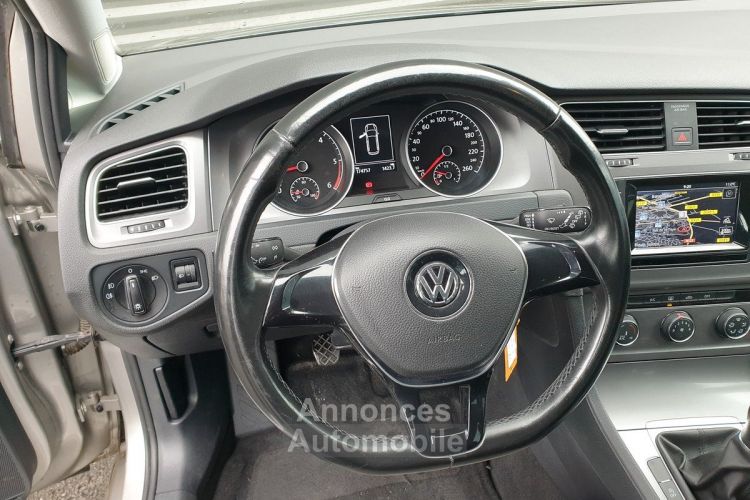 Volkswagen Golf 7 sw 1.6 tdi 110 trend line bv6 - <small></small> 9.990 € <small>TTC</small> - #15