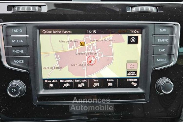 Volkswagen Golf 7 TDI 110 CV MATCH blueMOTION technology GARANTIE 12 MOIS EUROPE VALABLE CHEZ - <small></small> 13.990 € <small>TTC</small> - #4