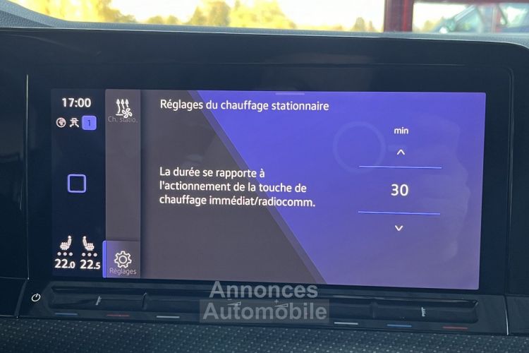 Volkswagen Golf 8 2,0 TDI 150 DSG7 FULL R-LINE GPS CAMERA ATTELEAGE REGULATEUR LIMITEUR FULL LED APPLE CARPLAY  - <small></small> 28.990 € <small>TTC</small> - #11