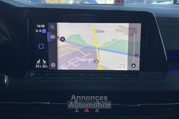 Volkswagen Golf 8 2,0 TDI 150 DSG7 FULL R-LINE GPS CAMERA ATTELEAGE REGULATEUR LIMITEUR FULL LED APPLE CARPLAY  - <small></small> 28.990 € <small>TTC</small> - #21