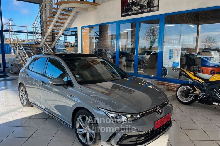 Volkswagen Golf 8 R Line 1.5 TSI 150CH GPS-IQ LED-ACC-VIRTUAL-MATRIX-TOIT OUVRANT-SON HARMAN KARDON-AFF TÊTE HAUTE-GRIS NARDO - <small></small> 23.790 € <small>TTC</small> - #1