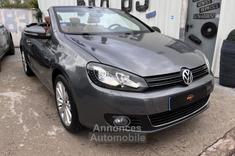 Volkswagen Golf Cabriolet 1.4 16V TSI - 122 VI CABRIOLET Carat PHASE 1 - <small></small> 14.990 € <small>TTC</small> - #1