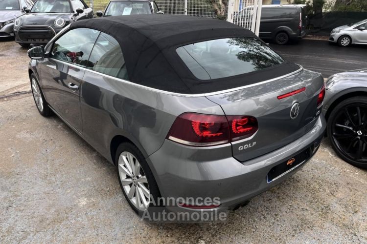 Volkswagen Golf Cabriolet 1.4 16V TSI - 122 VI CABRIOLET Carat PHASE 1 - <small></small> 14.990 € <small>TTC</small> - #5