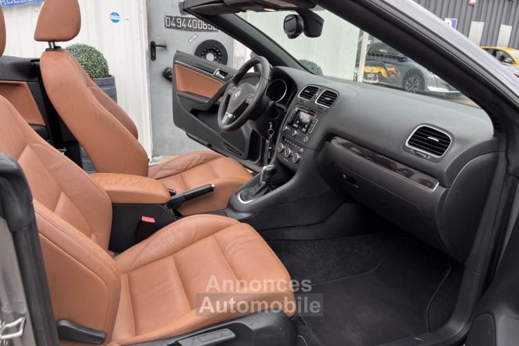 Volkswagen Golf Cabriolet 1.4 16V TSI - 122 VI CABRIOLET Carat PHASE 1 - <small></small> 14.990 € <small>TTC</small> - #14