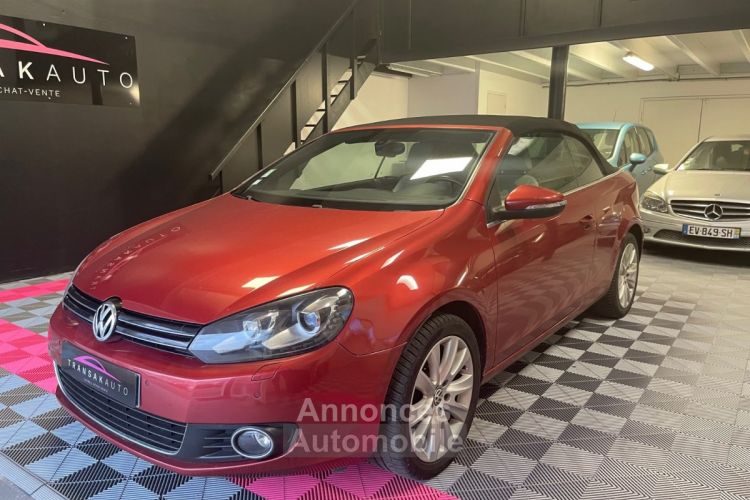 Volkswagen Golf CABRIOLET 2.0 TDI 140 FAP BlueMotion Technology Carat DSG6 - <small></small> 10.990 € <small>TTC</small> - #1