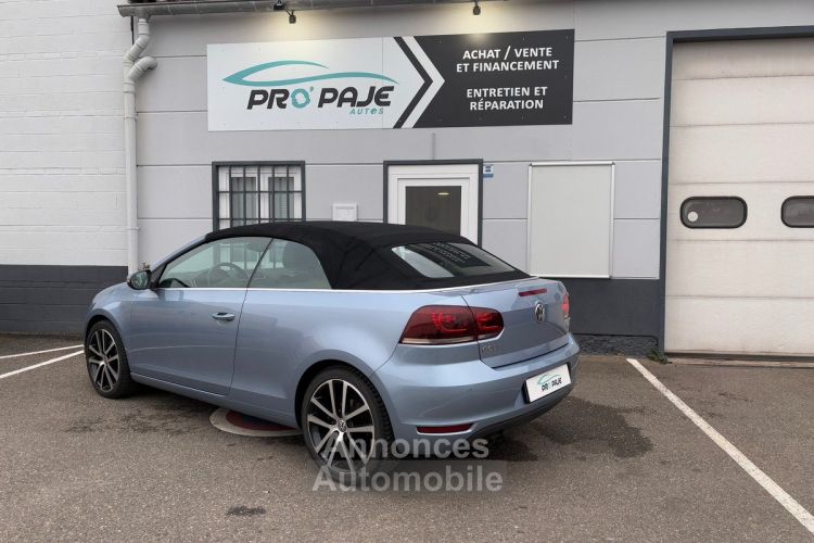 Volkswagen Golf Cabriolet 6 1.4 TSI 160 CV BVM6 CARAT / 2E MAIN / 66500KM / CLIM AUTO / REGUL / CLIM - <small></small> 14.490 € <small>TTC</small> - #2