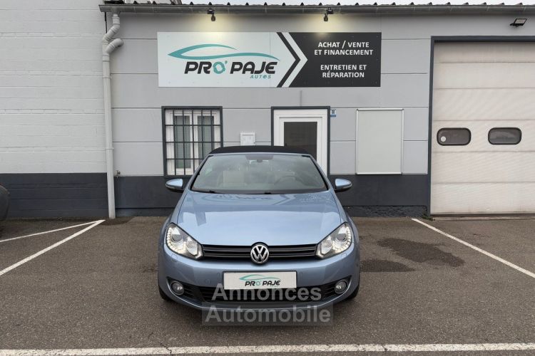 Volkswagen Golf Cabriolet 6 1.4 TSI 160 CV BVM6 CARAT / 2E MAIN / 66500KM / CLIM AUTO / REGUL / CLIM - <small></small> 14.490 € <small>TTC</small> - #5