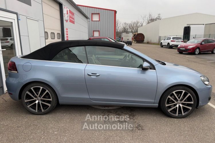 Volkswagen Golf Cabriolet 6 1.4 TSI 160 CV BVM6 CARAT / 2E MAIN / 66500KM / CLIM AUTO / REGUL / CLIM - <small></small> 14.490 € <small>TTC</small> - #9