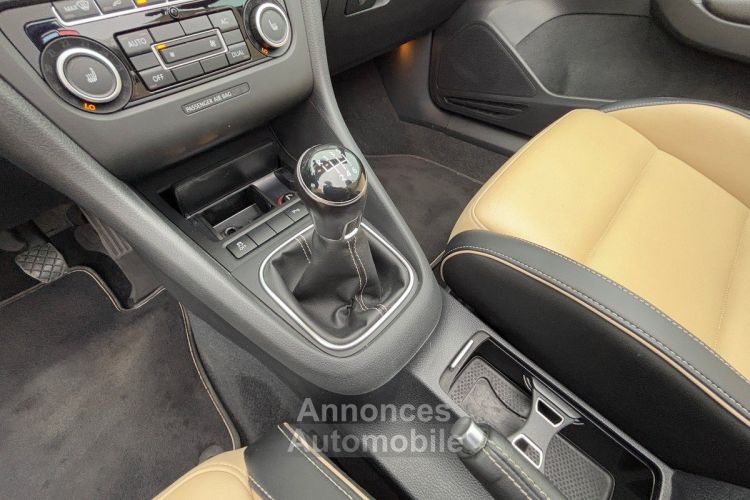 Volkswagen Golf Cabriolet 6 1.4 TSI 160 CV BVM6 CARAT / 2E MAIN / 66500KM / CLIM AUTO / REGUL / CLIM - <small></small> 14.490 € <small>TTC</small> - #16