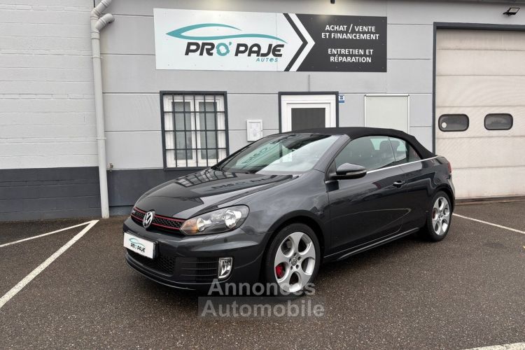 Volkswagen Golf Cabriolet GTI 2.0 TSI 210 CV BVM6/2E MAIN/XENON/SUIVI FULL/REGUL/CLIM AUTO /XDS/EDS - <small></small> 16.990 € <small>TTC</small> - #1