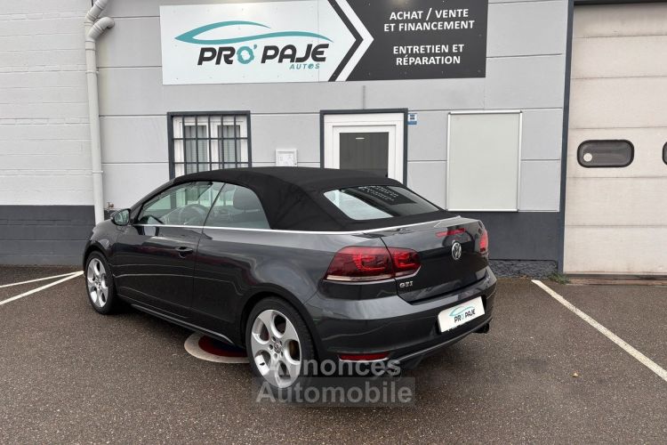 Volkswagen Golf Cabriolet GTI 2.0 TSI 210 CV BVM6/2E MAIN/XENON/SUIVI FULL/REGUL/CLIM AUTO /XDS/EDS - <small></small> 16.990 € <small>TTC</small> - #2