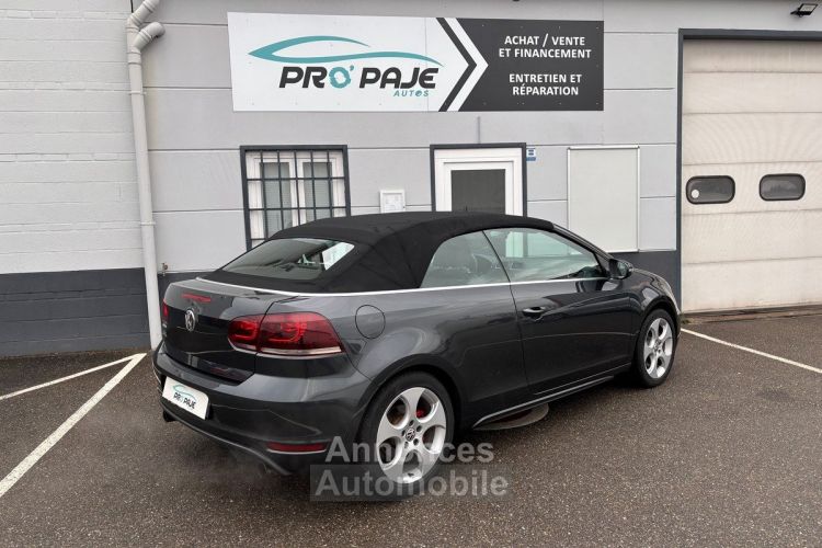 Volkswagen Golf Cabriolet GTI 2.0 TSI 210 CV BVM6/2E MAIN/XENON/SUIVI FULL/REGUL/CLIM AUTO /XDS/EDS - <small></small> 16.990 € <small>TTC</small> - #3