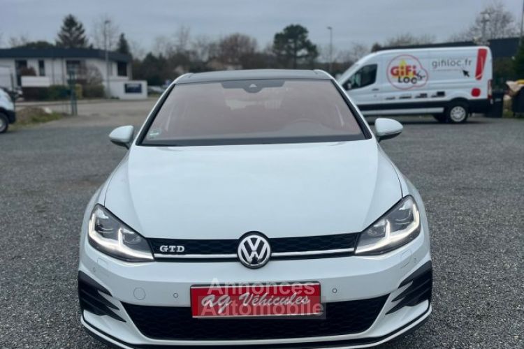 Volkswagen Golf GOLF 7 GTD 2.0 TDI 184CH GTD DSG6 5P BLANC 10CH 5 portes - <small></small> 26.990 € <small>TTC</small> - #5