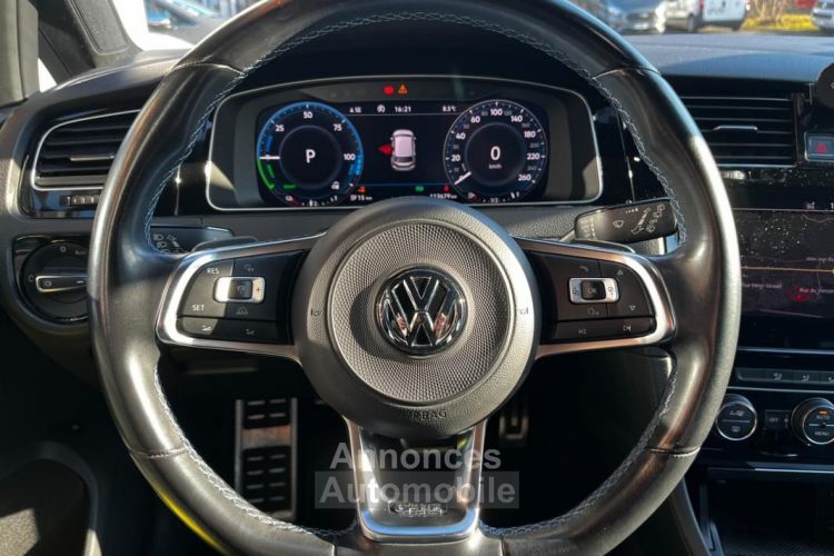 Volkswagen Golf GTE 204 CV BVA HYBRIDE RECHARGEABLE + APPLE CARPLAY CAMERA DE RECUL - <small></small> 18.990 € <small>TTC</small> - #17