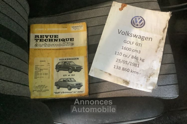Volkswagen Golf GTI 1600 3 PORTES - <small></small> 25.600 € <small>TTC</small> - #13