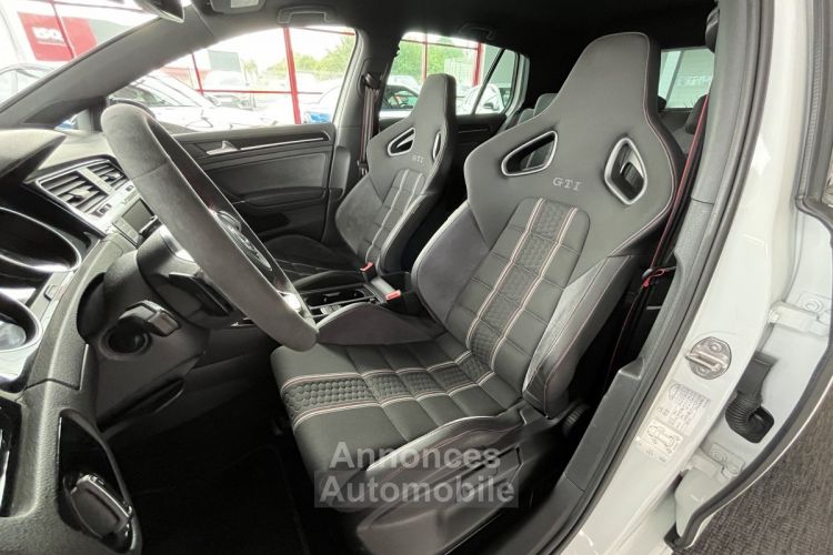 Volkswagen Golf GTI CLUBSPORT 2,0 TSI 265 DSG6 GPS DMS REGULATEUR DRIVE SELECT SIEGES RECARO BI-XENON JANTES BR - <small></small> 28.990 € <small>TTC</small> - #5