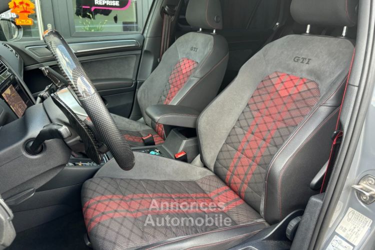 Volkswagen Golf gti tcr 290 ch dsg7 avec echappement miltek carplay toit ouvrant gps volant carbone - <small></small> 29.990 € <small>TTC</small> - #8