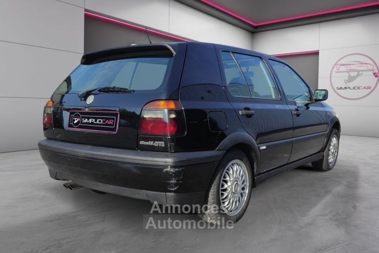 Volkswagen Golf III 3 GTI Edition 115 Ch , Toit Ouvrant Eléctrique Origine France - <small></small> 9.990 € <small>TTC</small> - #3