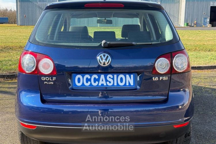 Volkswagen Golf Plus 1.6 FSI 115ch (7 cv) 16V BVM6 Bleu 5 portes Confort +2005 +GARANTIE +173 000KM - <small></small> 4.500 € <small>TTC</small> - #5