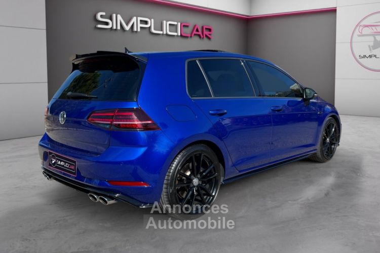 Volkswagen Golf R 2.0 TSI 300 BLEU LAPIZ SUIVI COMPLET VW, TOIT OUVRANT, VIRTUAL COCKPIT, DYNAUDIO, SIÈGES CUIR CHAUF GARANTIE 12 MOIS - <small></small> 33.490 € <small>TTC</small> - #3