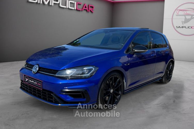 Volkswagen Golf R 2.0 TSI 300 BLEU LAPIZ SUIVI COMPLET VW, TOIT OUVRANT, VIRTUAL COCKPIT, DYNAUDIO, SIÈGES CUIR CHAUF GARANTIE 12 MOIS - <small></small> 33.490 € <small>TTC</small> - #5