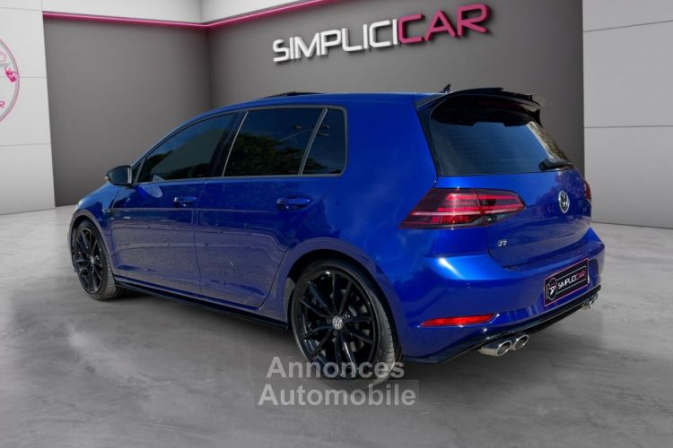 Volkswagen Golf R 2.0 TSI 300 BLEU LAPIZ SUIVI COMPLET VW, TOIT OUVRANT, VIRTUAL COCKPIT, DYNAUDIO, SIÈGES CUIR CHAUF GARANTIE 12 MOIS - <small></small> 33.490 € <small>TTC</small> - #7