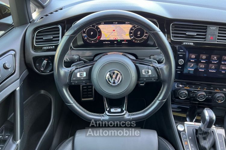 Volkswagen Golf R 2.0 TSI 300 BLEU LAPIZ SUIVI COMPLET VW, TOIT OUVRANT, VIRTUAL COCKPIT, DYNAUDIO, SIÈGES CUIR CHAUF GARANTIE 12 MOIS - <small></small> 33.490 € <small>TTC</small> - #14