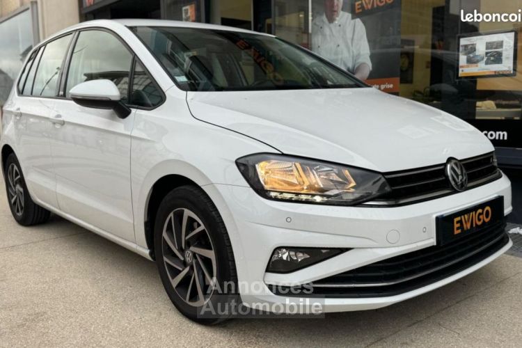 Volkswagen Golf Sportsvan 1.6 TDI 115CH BLUEMOTION CONNECT DSG BVA CARPLAY Regul adaptatif Atte... - <small></small> 15.990 € <small>TTC</small> - #3