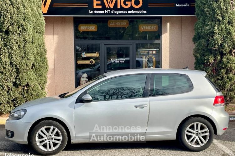 Volkswagen Golf VI 1.6 TDI 105CH BLUEMOTION CONFORLINE DSG7 BVA 3p - <small></small> 12.275 € <small>TTC</small> - #2