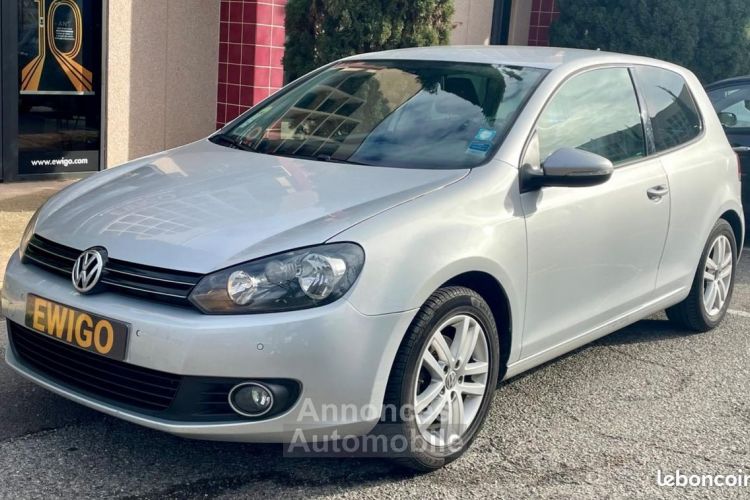 Volkswagen Golf VI 1.6 TDI 105CH BLUEMOTION CONFORLINE DSG7 BVA 3p - <small></small> 12.275 € <small>TTC</small> - #9