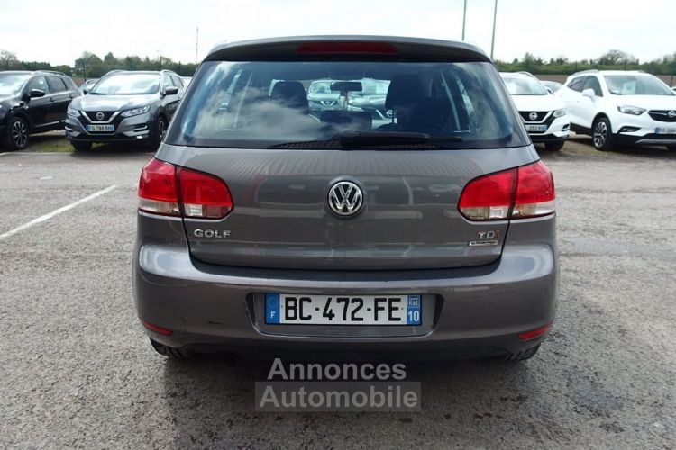 Volkswagen Golf VI 1.6 TDI 105CH BLUEMOTION FAP TRENDLINE 5P - <small></small> 5.900 € <small>TTC</small> - #6