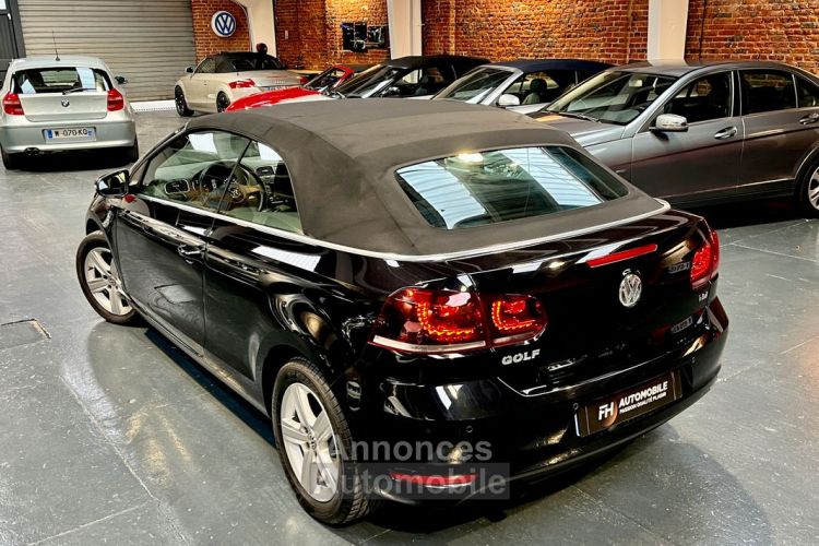 Volkswagen Golf VI Cabriolet 1.2 105ch 56 995 km Sièges Chauffants Dossier d’entretien complet État exceptionnel - <small></small> 12.480 € <small>TTC</small> - #4